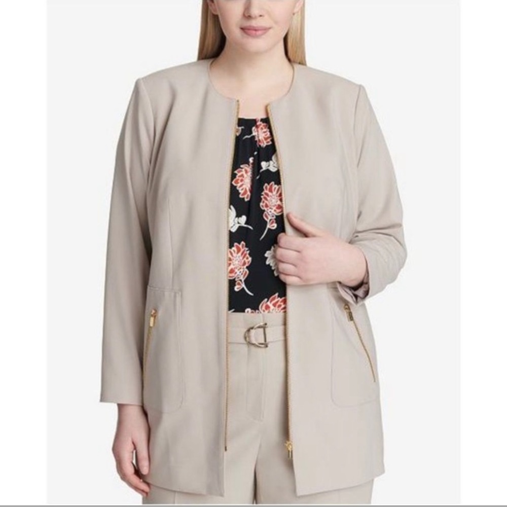 Calvin Klein Topper Jacket - Size 2